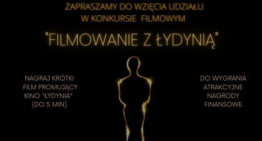 Filmowanie z Łydynią - konkurs z okazji jubileuszu ciechanowskiego kina