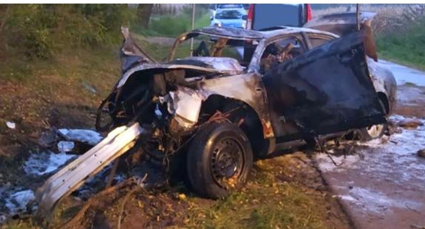SE: W płonącym aucie zginęło m.in. dwóch braci