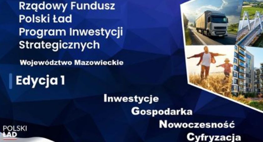 Prawie 60 milionów złotych na inwestycje trafi do ciechanowskich samorządów z Polskiego Ładu