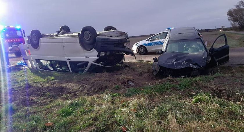 Sześć osób rannych w wypadku [zdjęcia]