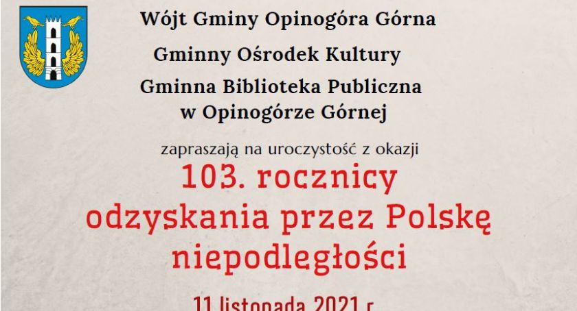 Święto Niepodległości w Opinogórze Górnej