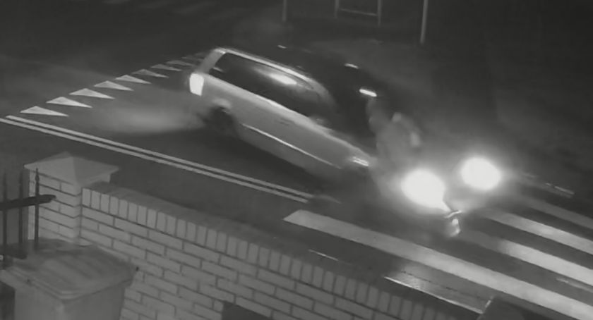 Potrącił pieszego i odjechał. Policja szuka sprawcy [zdjęcia]