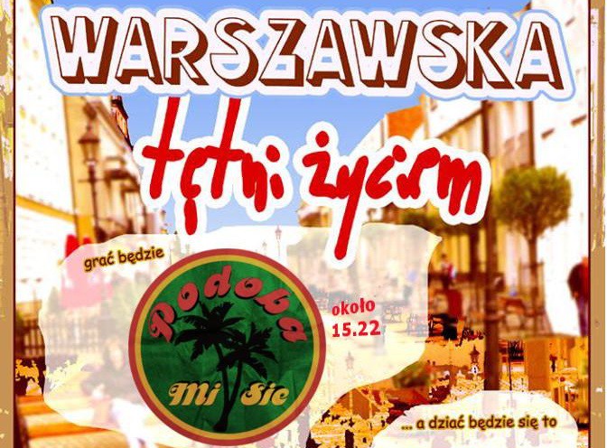 W sobotę Warszawska zatętni sportem