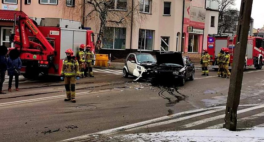 Z ostatniej chwili: Wypadek w centrum Ciechanowa
