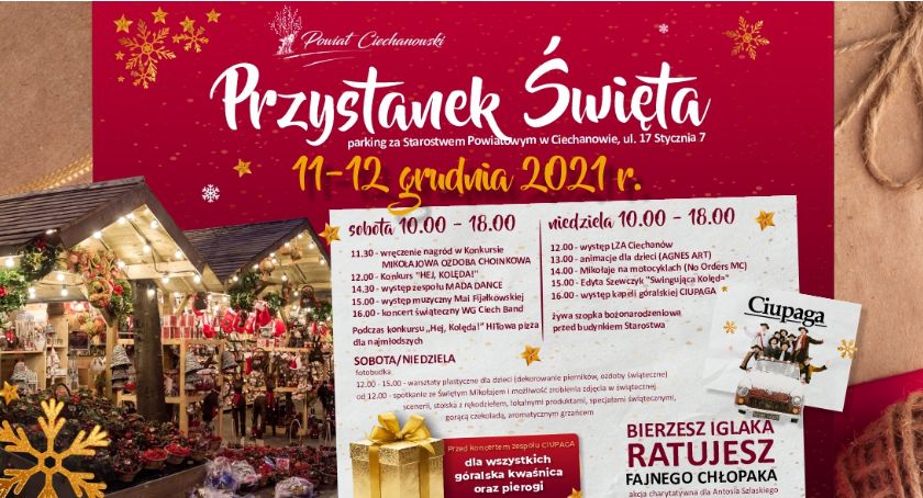 Przystanek Święta w najbliższy weekend w Ciechanowie