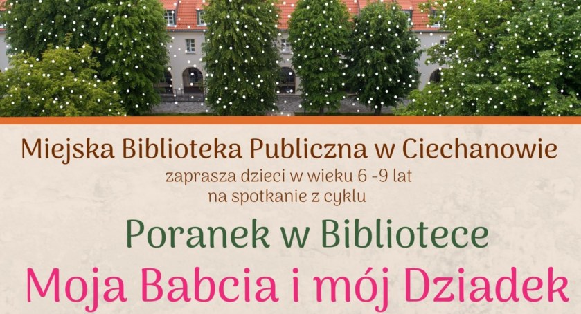 Poranek dla najmłodszych w ciechanowskiej bibliotece