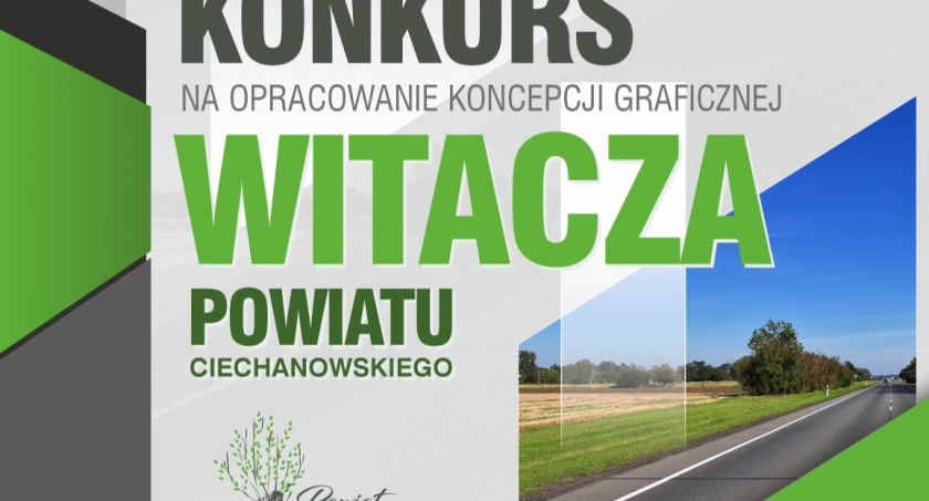 Ruszył konkurs na opracowanie koncepcji graficznej witacza Powiatu Ciechanowskiego