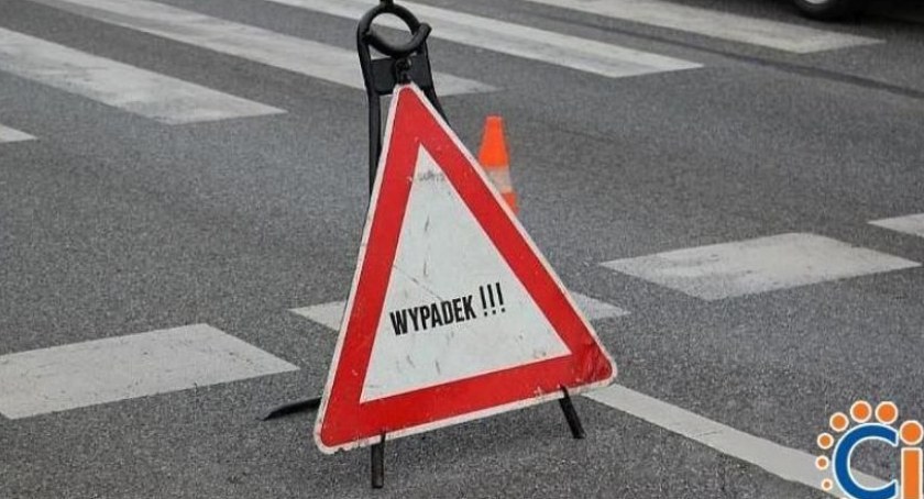 Potrącenie pieszej w centrum Ciechanowa