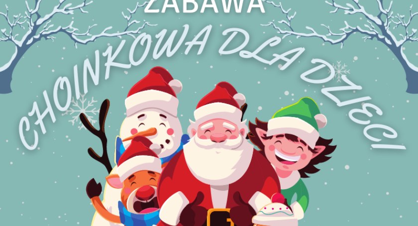 Zabawa choinkowa dla dzieci w Ciechanowie