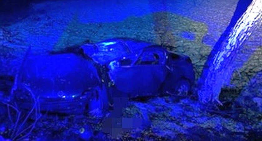 Opel uderzył w drzewo. Dwie osoby ranne