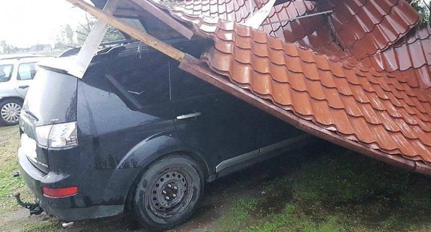 Wichury i burze nadciągają nad powiat ciechanowski