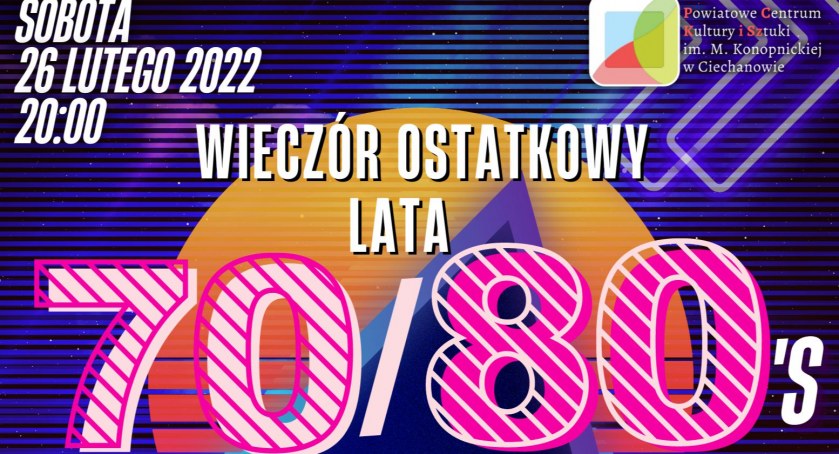Wieczór ostatkowy w Kawiarni Artystycznej - lata 70/80