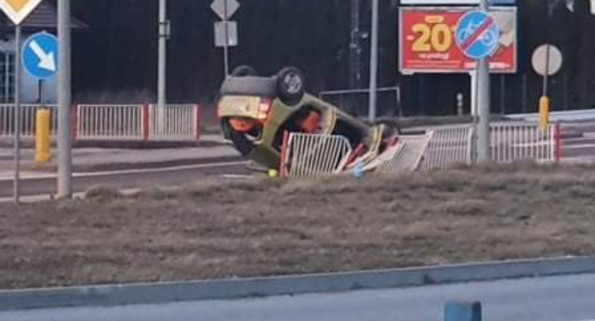 Z ostatniej chwili: Wypadek w Ciechanowie [zdjęcia]