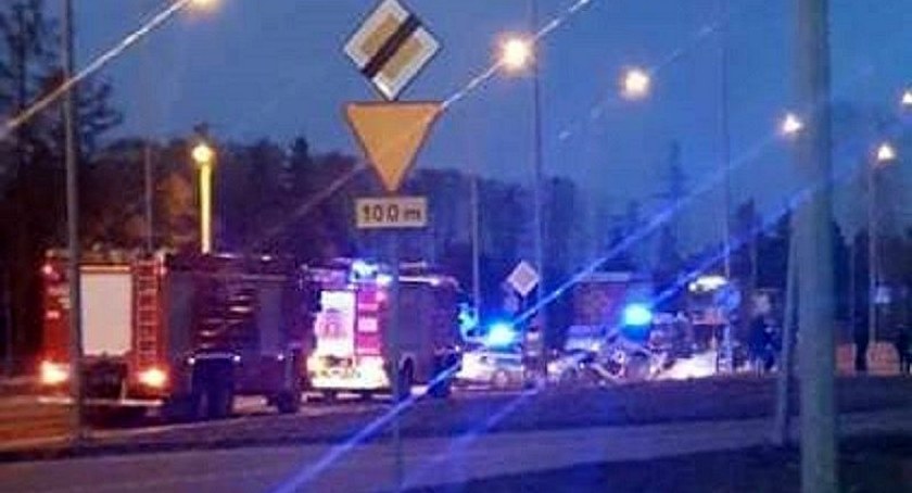 Policja: Nastolatek sprawcą dachowania auta w Ciechanowie