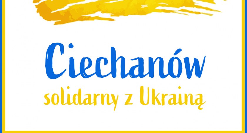 W Ciechanowie trwa zbiórka materiałów medycznych dla Ukraińców