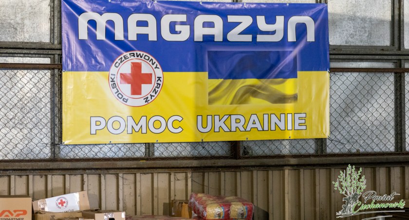 Centralny magazyn na dary dla uchodźców otwarty w Ciechanowie [zdjęcia]