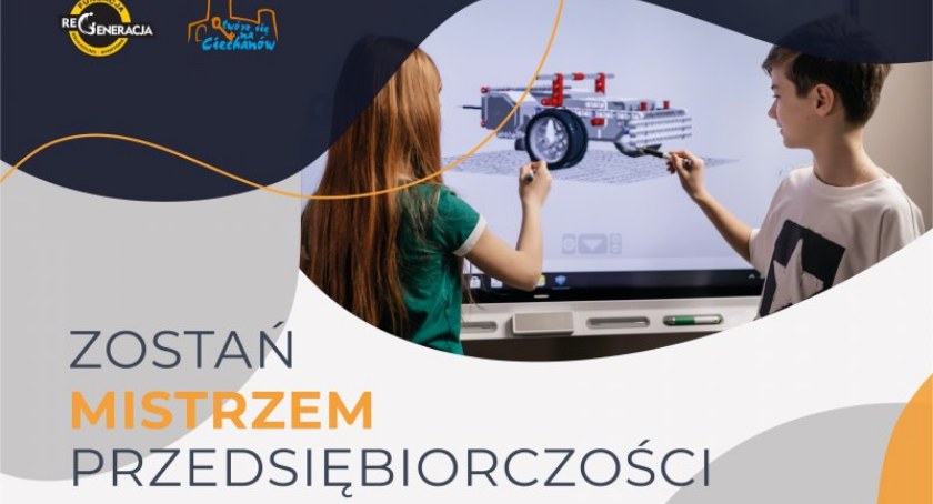 „Zostań mistrzem przedsiębiorczości!” – nowa inicjatywa w ciechanowskich szkołach