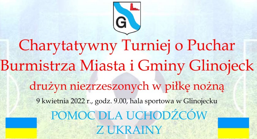 W Glinojecku zagrają dla uchodźców. Trwają zapisy na piłkarski turniej charytatywny
