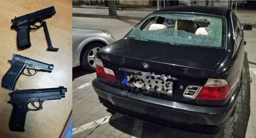 Podczas pościgu padły strzały. W tle konflikt bliskich
