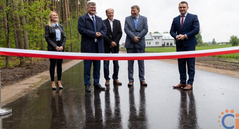 Droga w gminie Sońsk oficjalnie otwarta [zdjęcia]