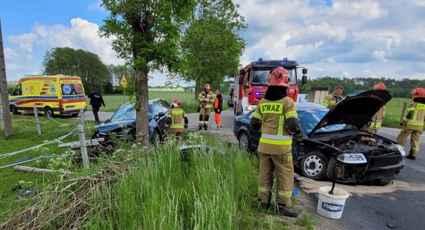 Dwie kobiety poszkodowane w wypadku [zdjęcia]