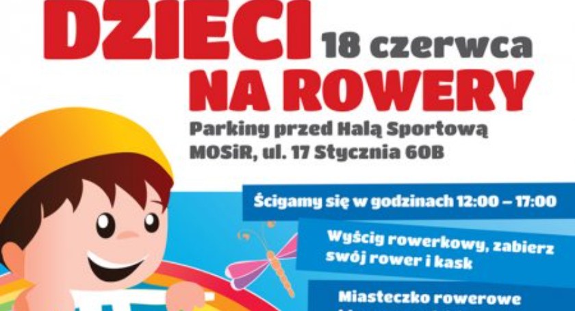 Rowerowa impreza dla dzieci w Ciechanowie 