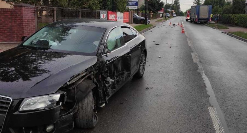 Złamała zakaz, doprowadziła do zderzenia trzech pojazdów [zdjęcia]