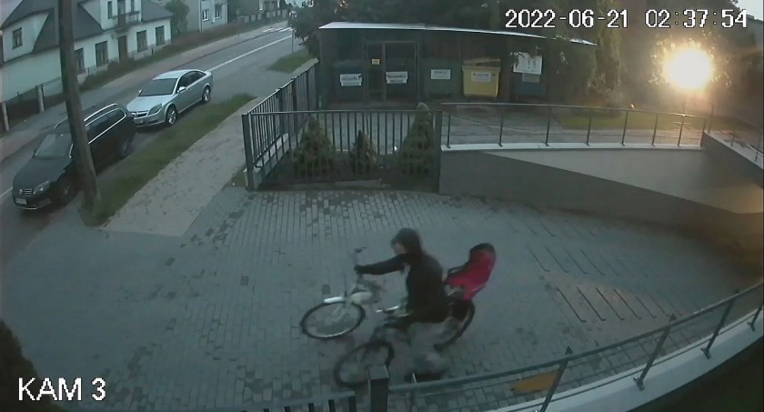 Złodziej rowerów poszukiwany przez policję [wideo]