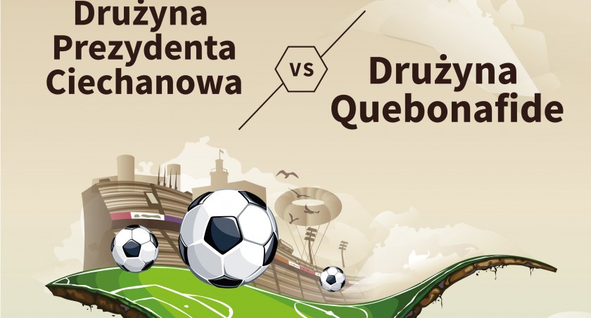 Drużyna Quebonafide zmierzy się z drużyną prezydenta Ciechanowa. Wszystko dla 10-miesięcznego Oliwiera