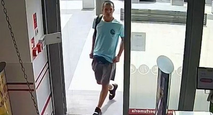Złodziej poszukiwany przez policję [zdjęcia]
