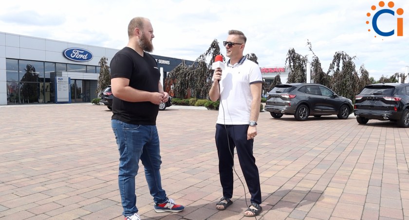 Żar na betonie w Ciechanowie [wideo] 