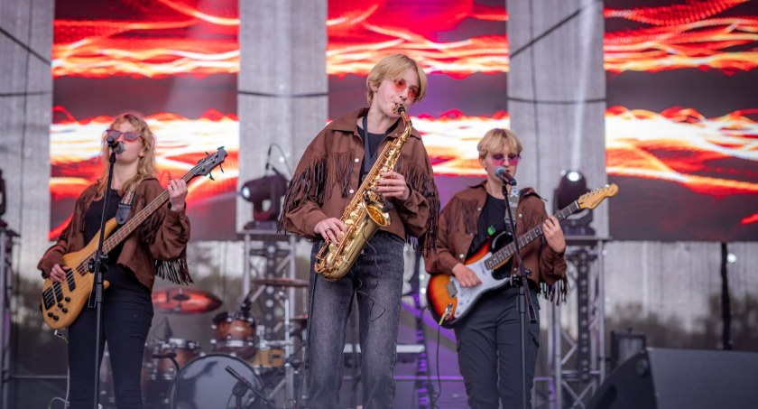 Letnia Scena Muzyczna w Ciechanowie - koncert młodzieżowego zespołu 