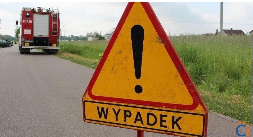 Zasnął za kierownicą. Groźne zdarzenie pod Ciechanowem
