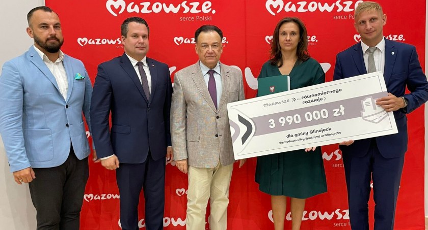 Glinojeck z dofinansowaniem na rozbudowę ulicy
