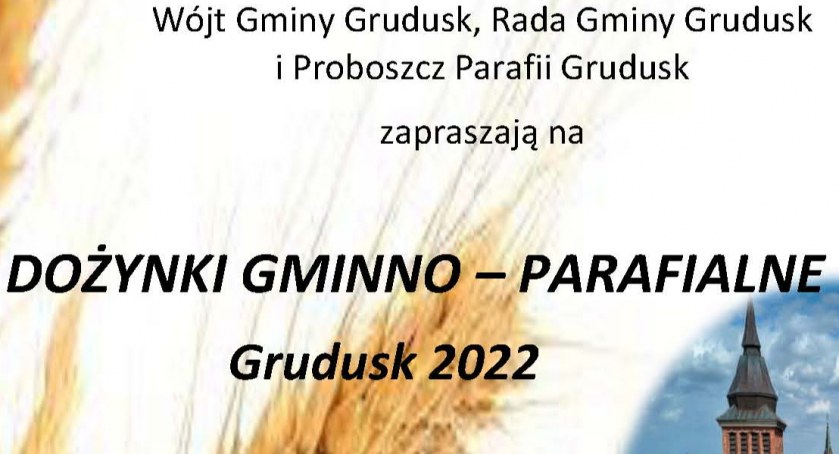 Przed nami dożynki gminno-parafialne w Grudusku 