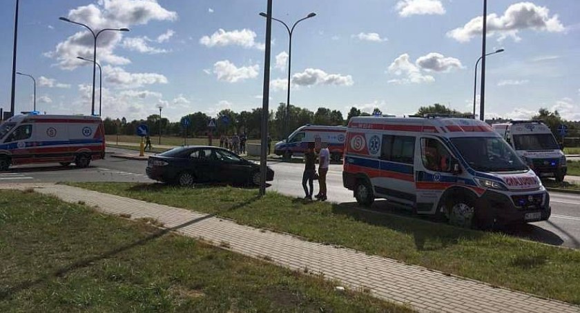 Kolejna kraksa na tym samym skrzyżowaniu na ciechanowskiej pętli miejskiej