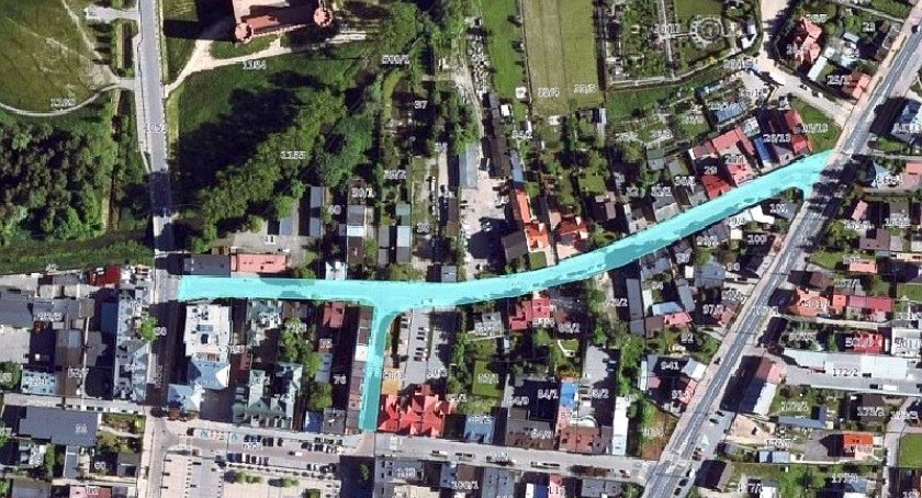 Ratusz chce przebudować ulicę w centrum Ciechanowa i wprowadzić ruch jednokierunkowy