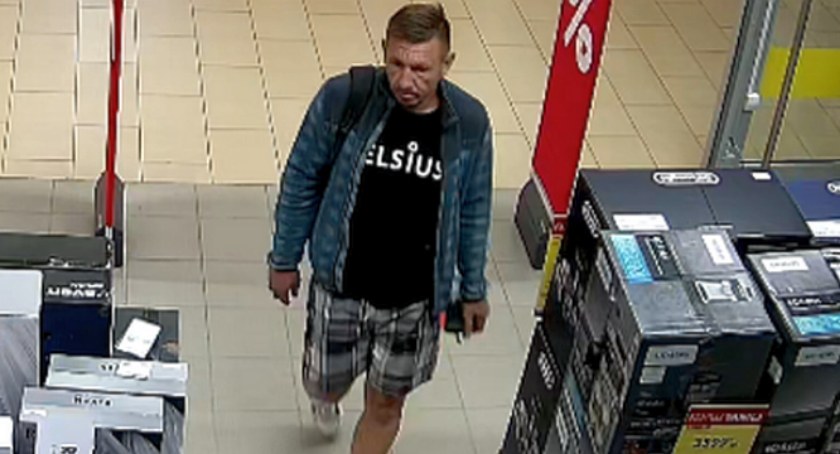 Złodziej w Ciechanowie. Poszukuje go policja
