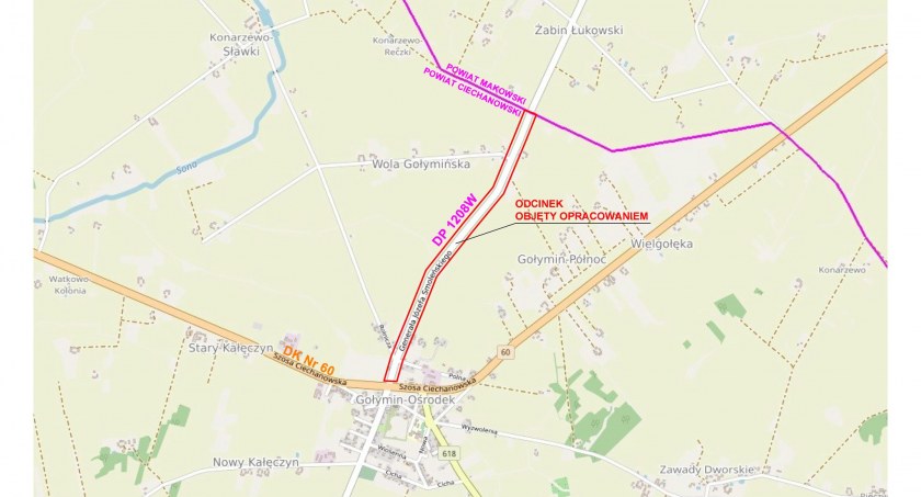 Droga w powiecie ciechanowskim do przebudowy. Mieszkańcy mogą wziąć udział w konsultacjach