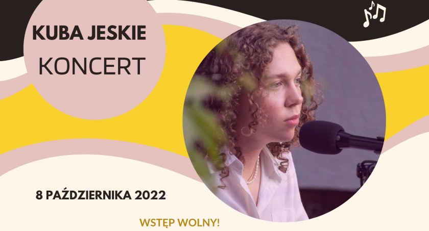 Koncert Jakuba Jeskie w ramach Jesiennej Sceny Muzycznej