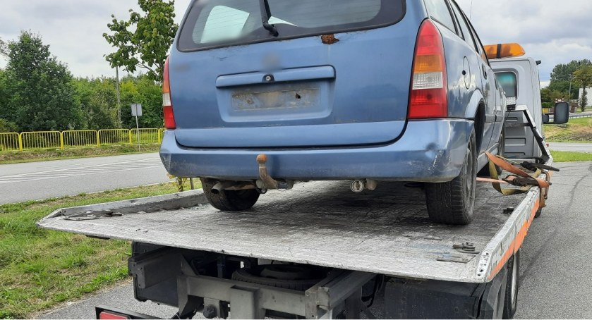 Kierowca autolawety zatrzymany pod Ciechanowem