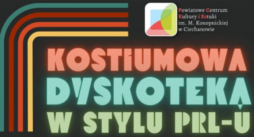 Kostiumowa Dyskoteka w klimacie PRL-u w Ciechanowie