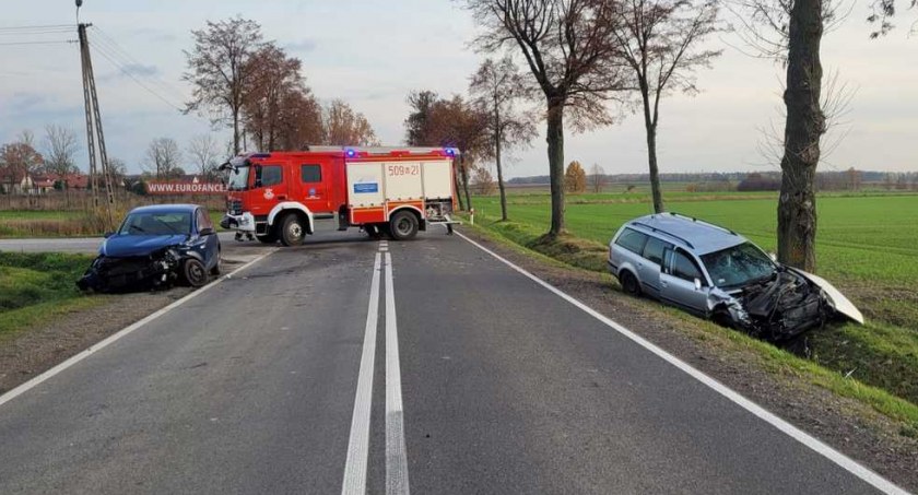 Seniorka nie ustąpiła pierwszeństwa. Cztery osoby ranne