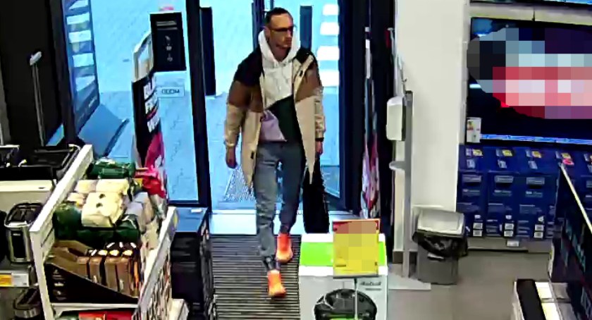 Ukradł cztery telefony. Szuka go policja [zdjęcia]