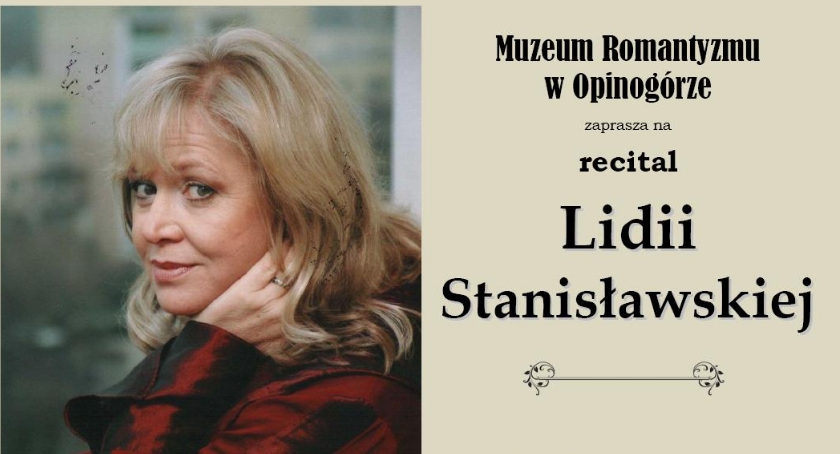 Recital Lidii Stanisławskiej w Opinogórze