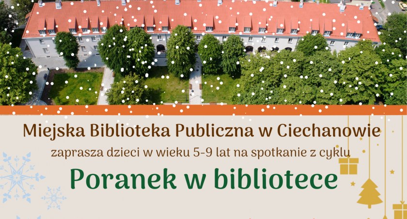 Gwiazdka tuż, tuż ... - spotkanie dla najmłodszych w ciechanowskiej bibliotece