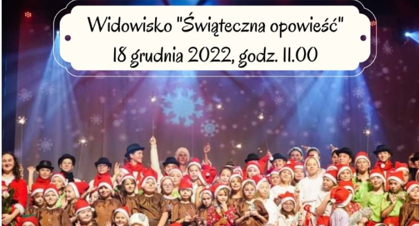 „Świąteczna opowieść” na scenie PCKiSz