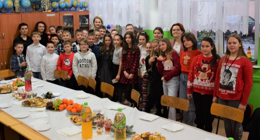 Klasowe wigilie w SP w Sońsku [zdjęcia]