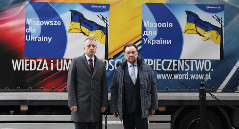 Pomoc Mazowsza dla Ukrainy