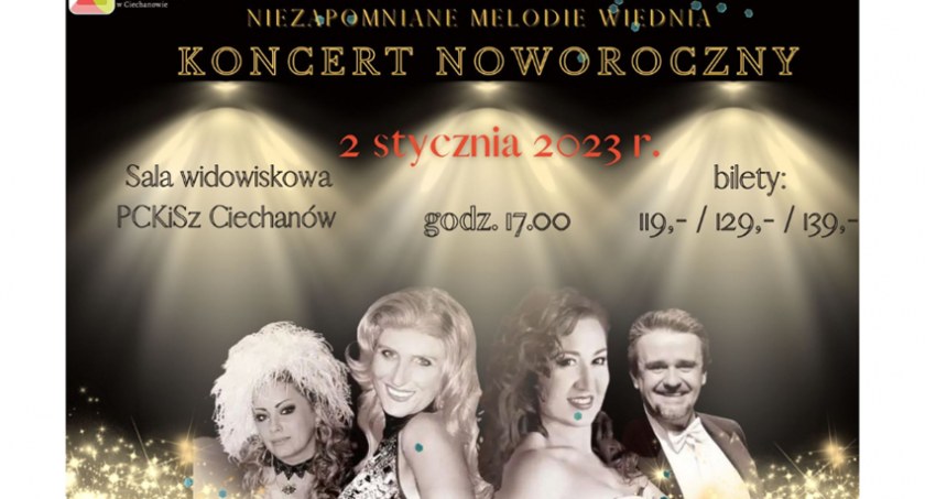 Wolne bilety na koncert noworoczny w PCKiSz